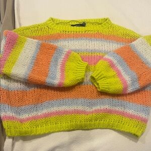 Vero Moda Colorful Striped Women's Sweater